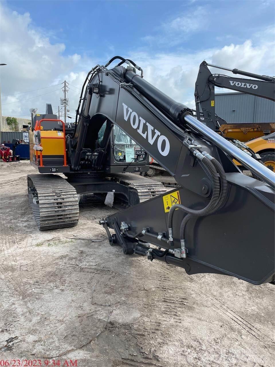 Volvo EC160EL Bageri guseničari