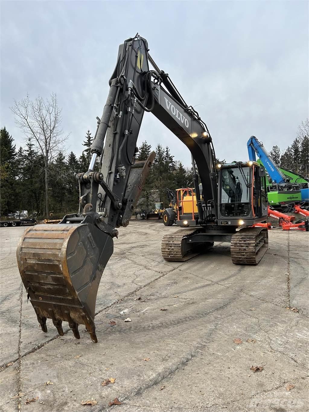 Volvo EC160EL Bageri guseničari