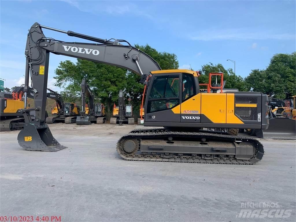 Volvo EC200EL Bageri guseničari