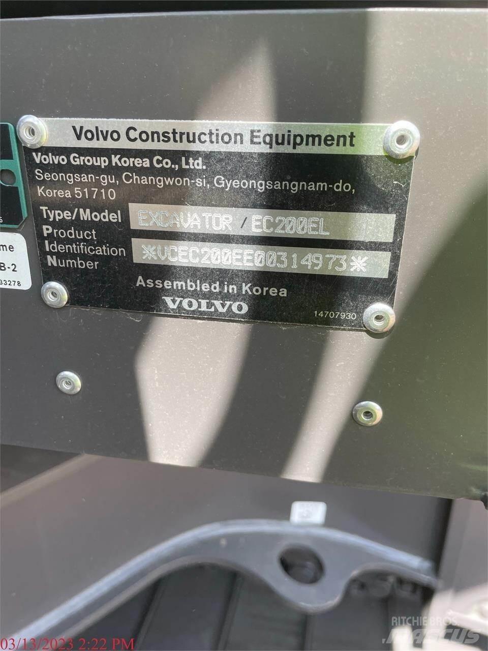 Volvo EC200EL Bageri guseničari