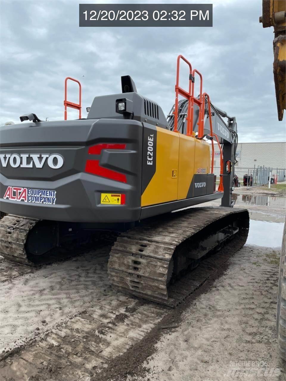 Volvo EC200EL Bageri guseničari