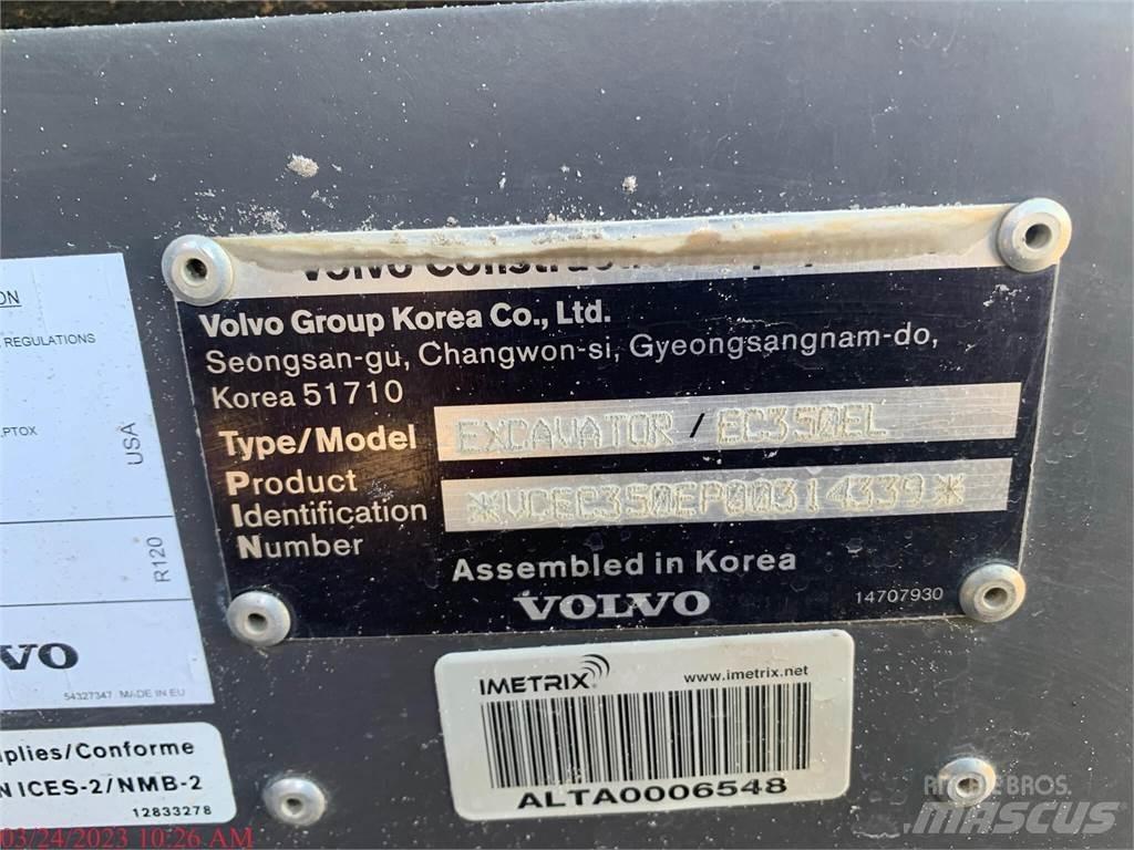 Volvo EC350EL Bageri guseničari
