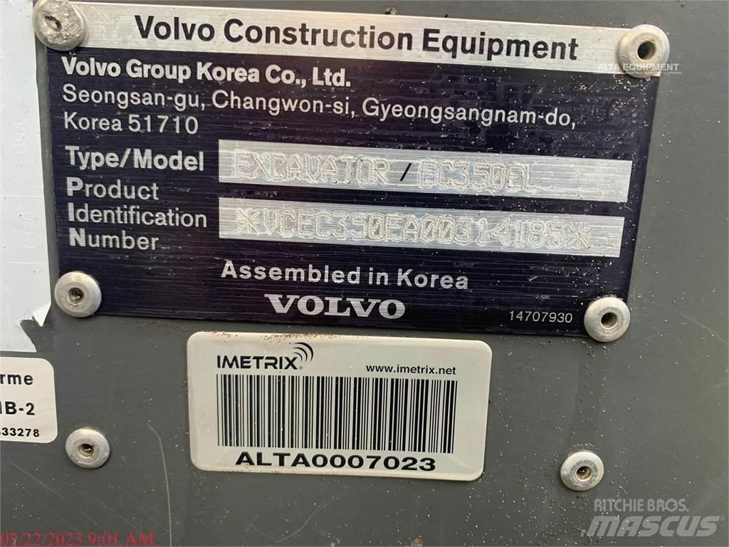 Volvo EC350EL Bageri guseničari