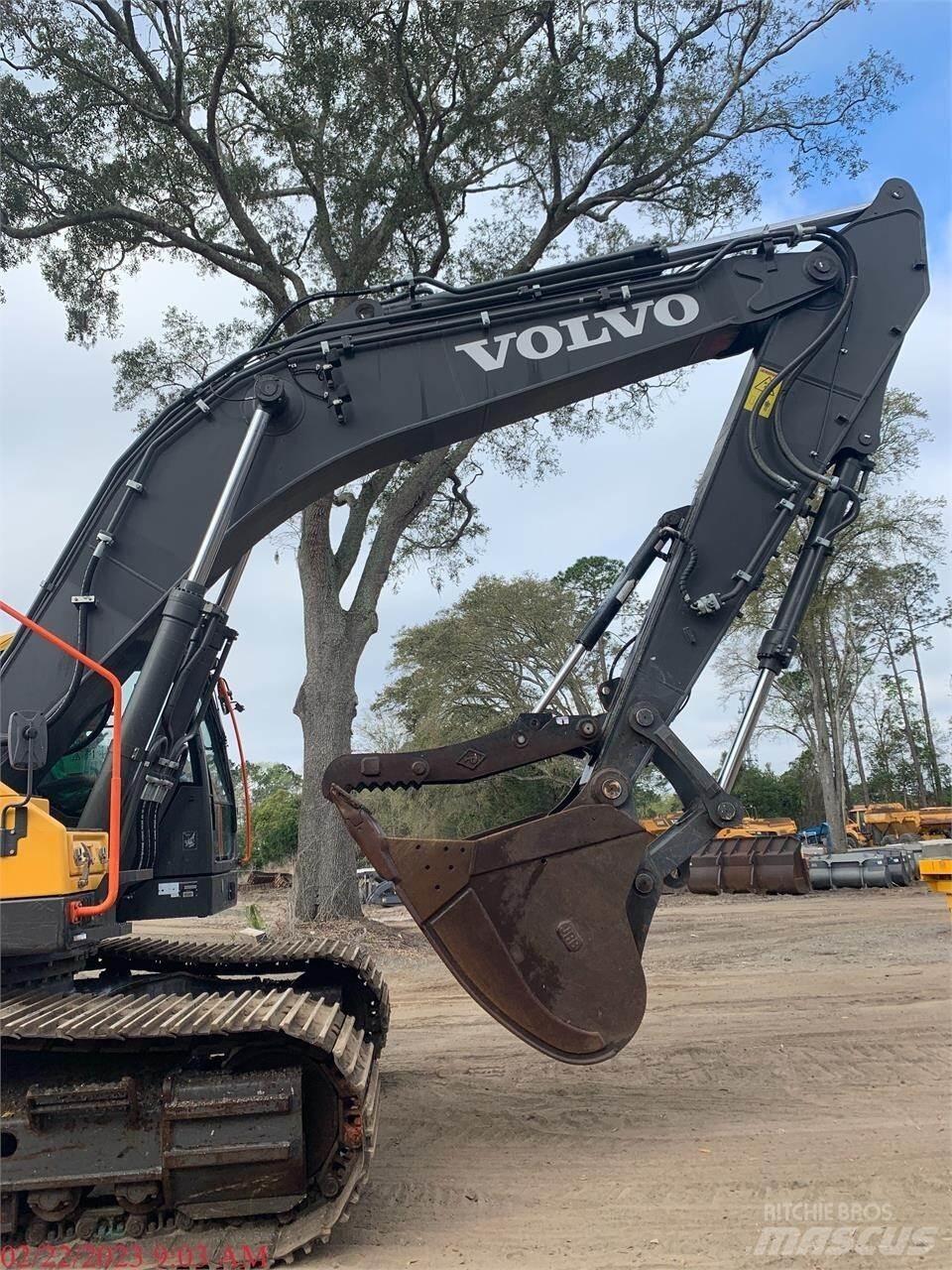 Volvo EC350EL Bageri guseničari