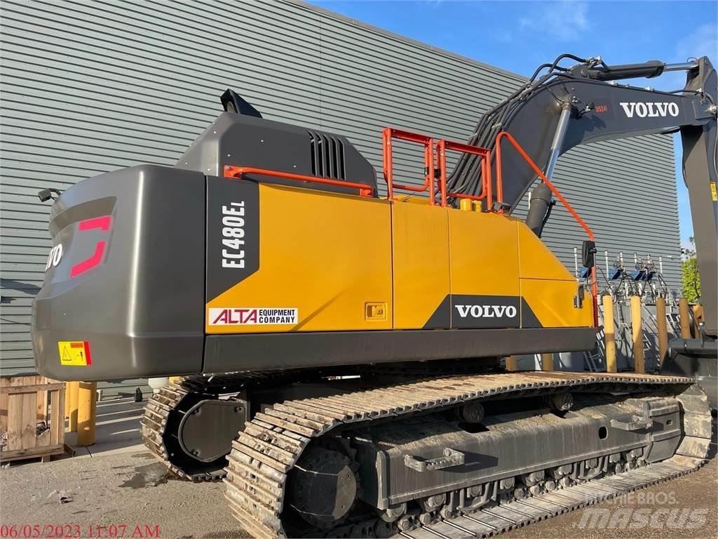 Volvo EC480EL Bageri guseničari