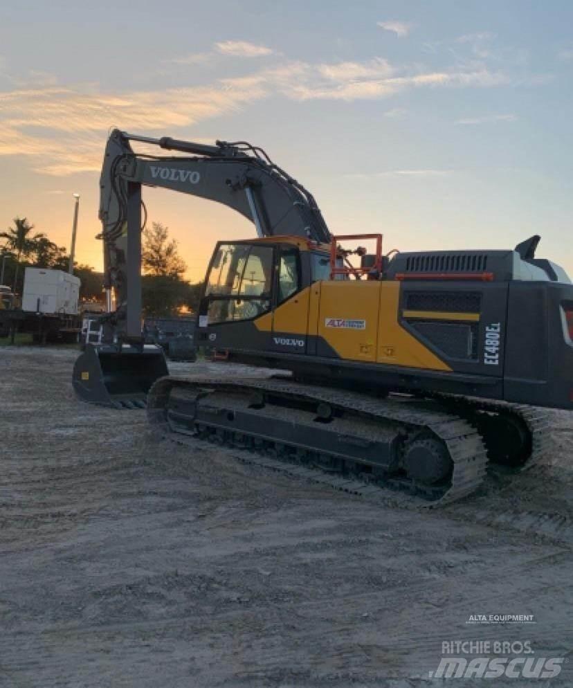 Volvo EC480EL Bageri guseničari