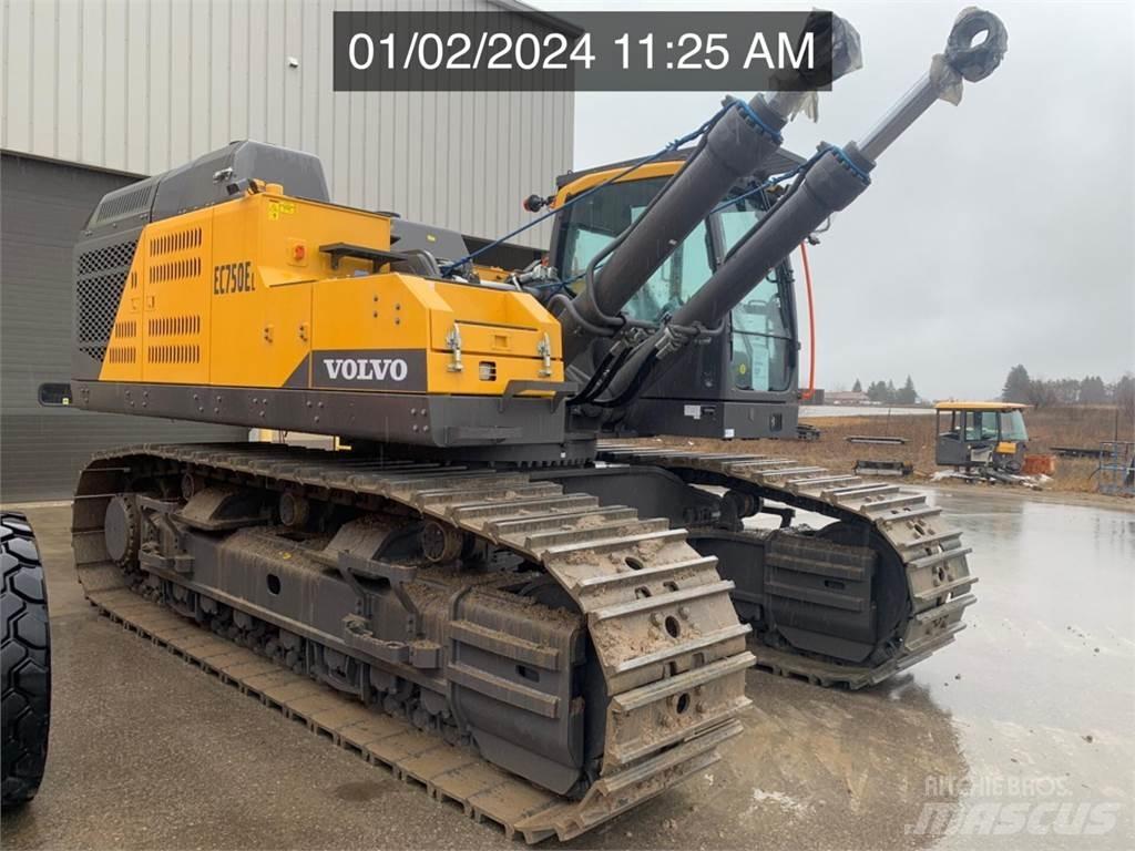 Volvo EC750EL Bageri guseničari