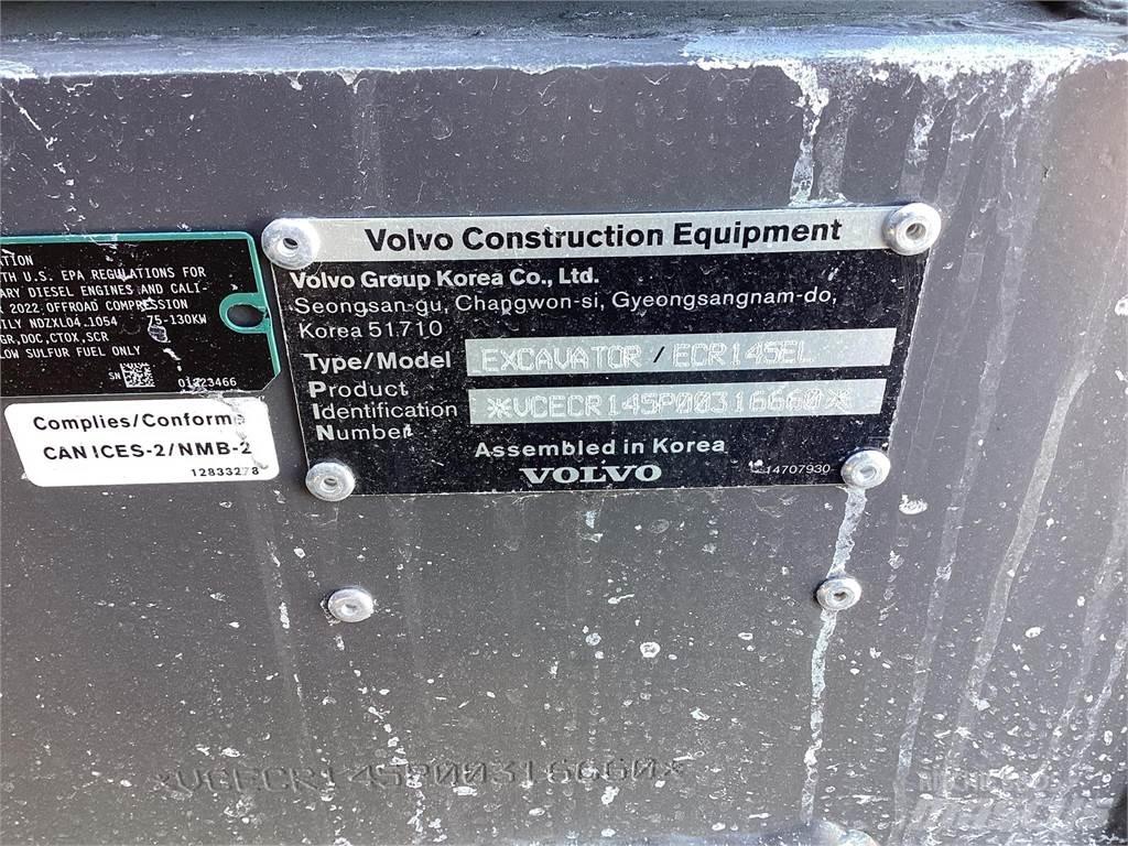 Volvo ECR145EL Bageri guseničari