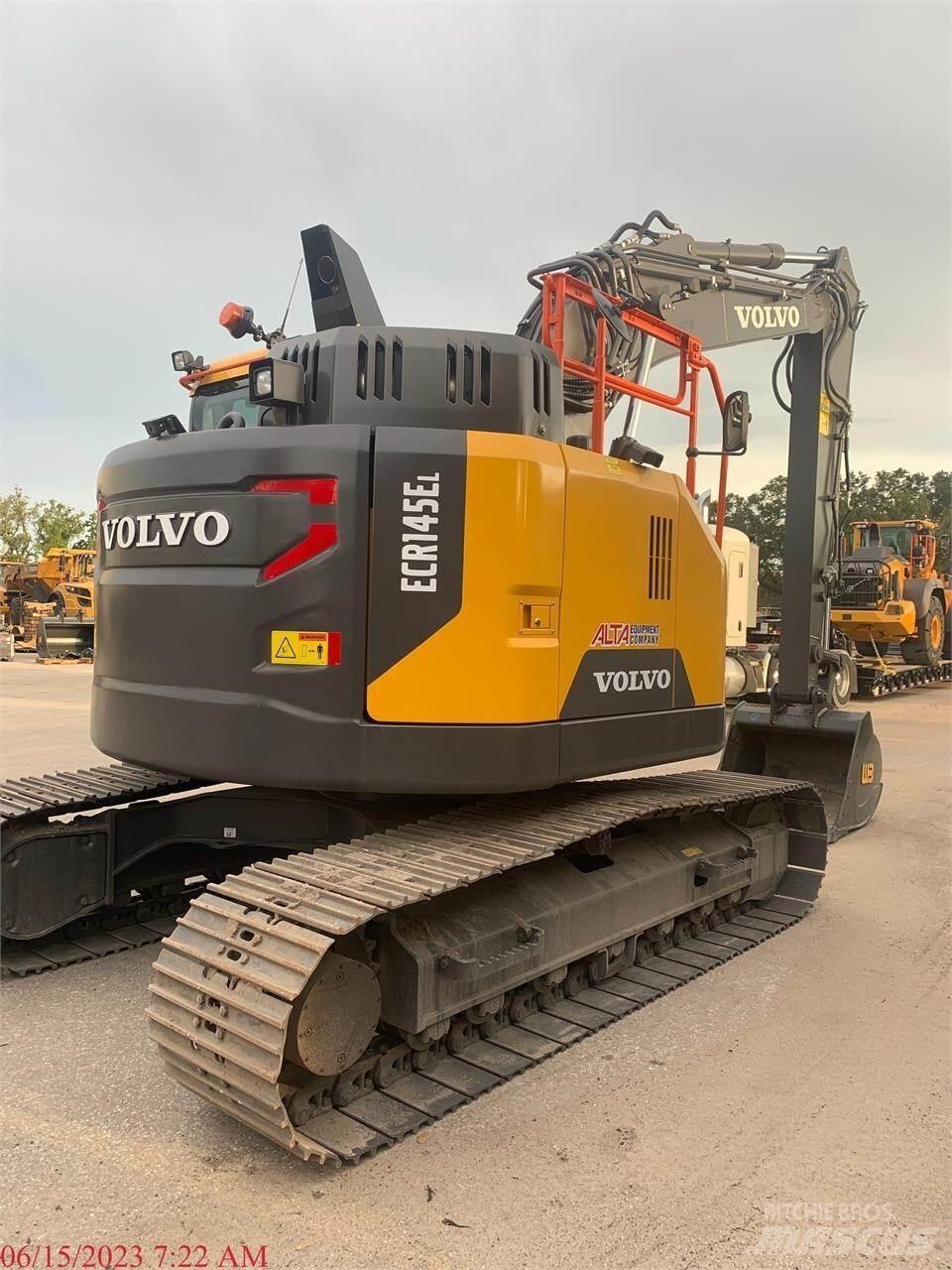 Volvo ECR145EL Bageri guseničari