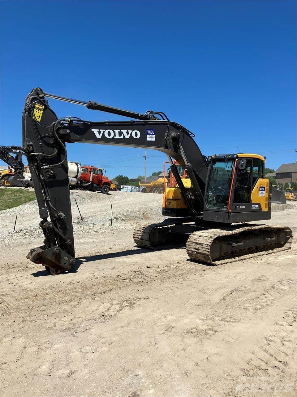 Volvo ECR235EL Bageri guseničari