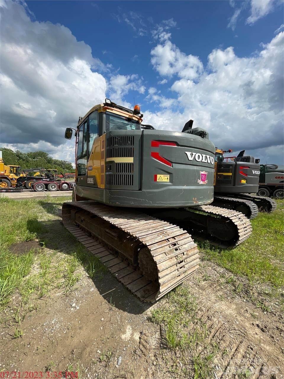 Volvo ECR235EL Bageri guseničari