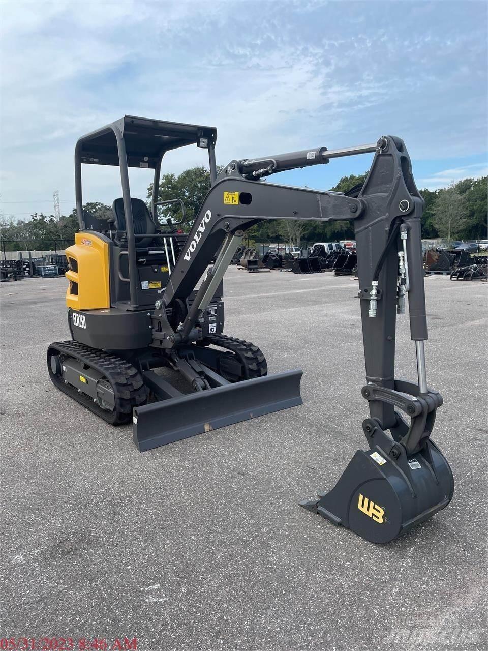 Volvo ECR25D Mini bageri < 7t