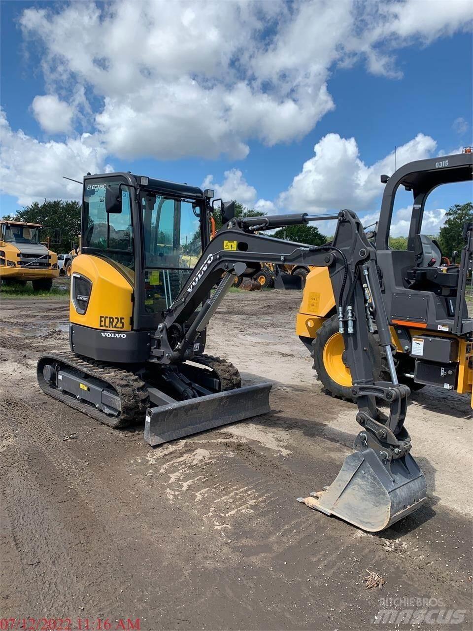 Volvo ECR25D Mini bageri < 7t