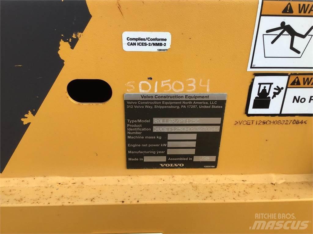 Volvo PT125C Gumeni valjci na točkovima