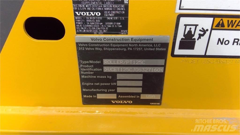 Volvo PT125C Gumeni valjci na točkovima