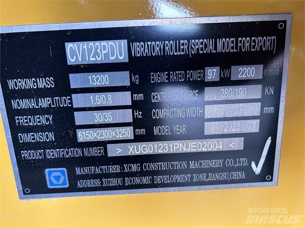 XCMG CV123PDU Valjci sa duplim bubnjem