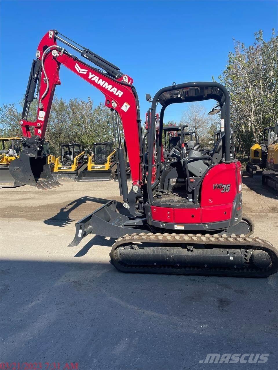 Yanmar VIO35-6A Mini bageri < 7t
