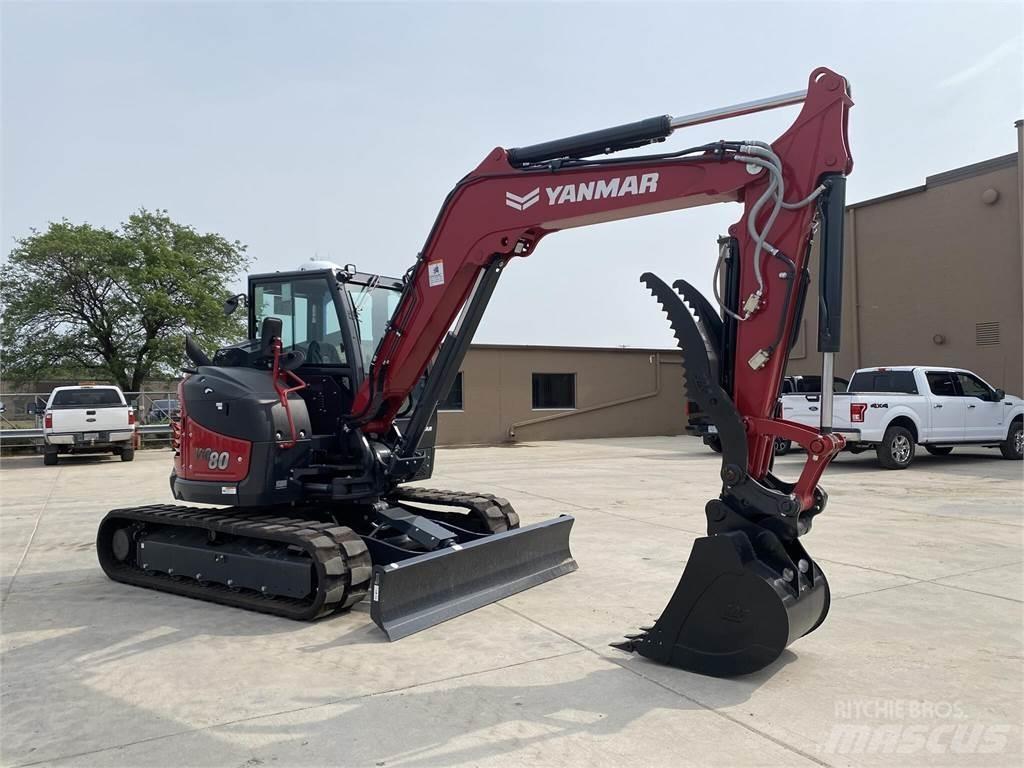 Yanmar VIO80 Bageri guseničari