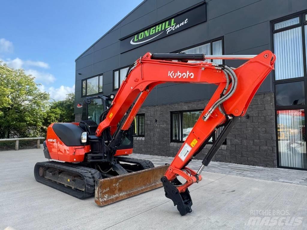 Kubota KX 080-4 Midi bageri 7t – 12t