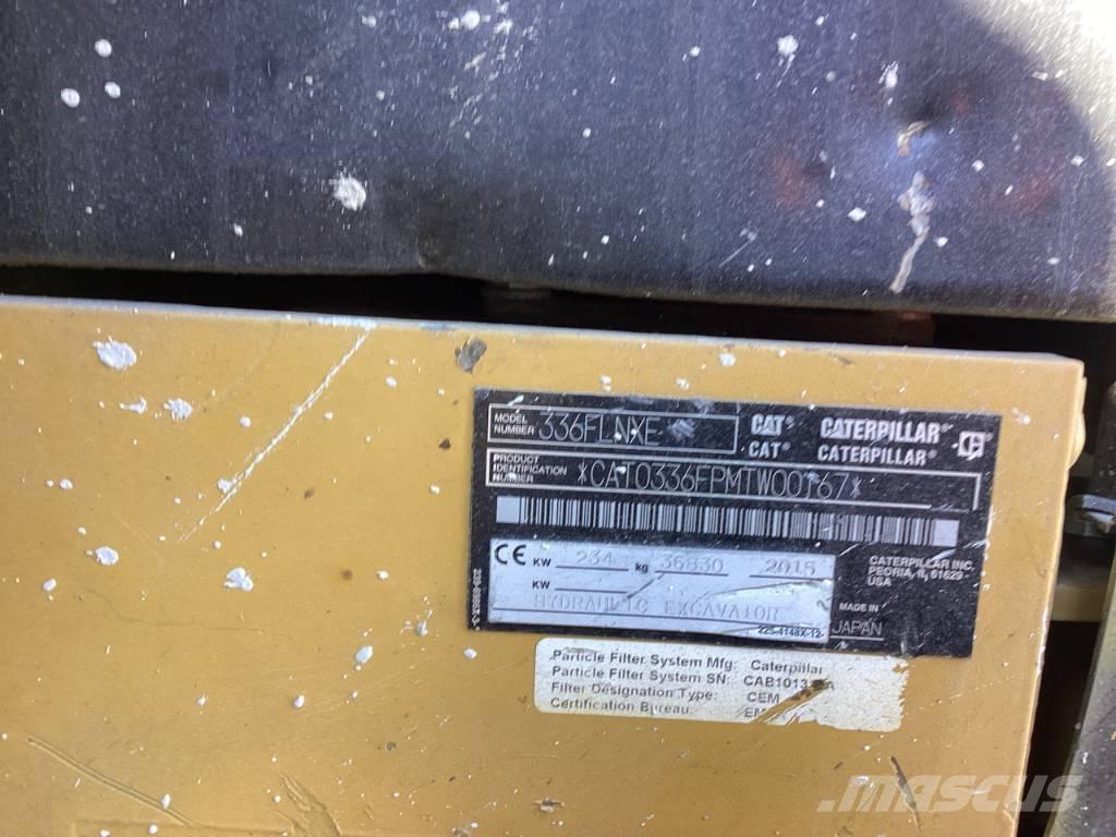 CAT 336F LN XE Bageri guseničari