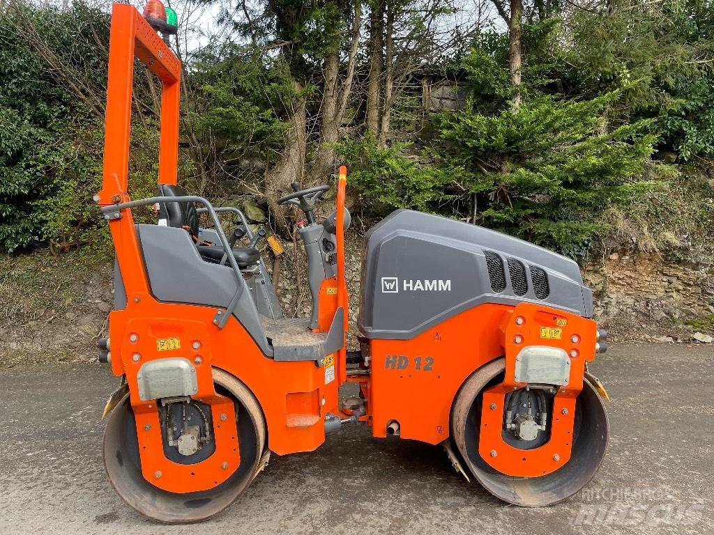 Hamm HD 12 Valjci sa duplim bubnjem