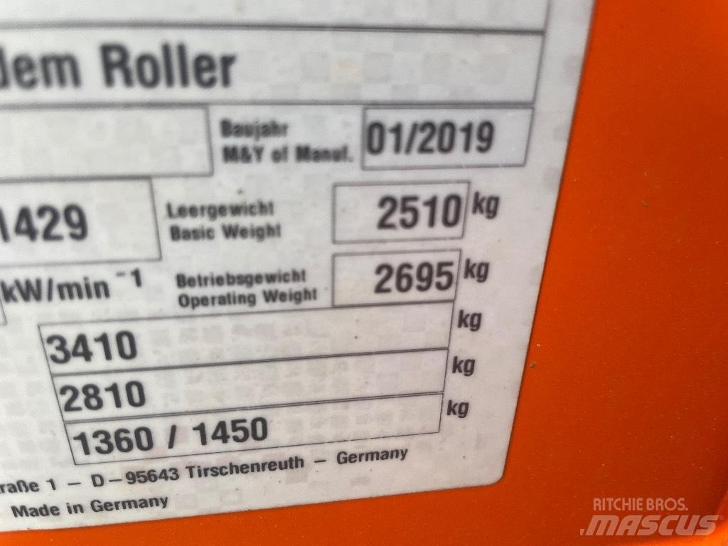 Hamm HD 12 Valjci sa duplim bubnjem