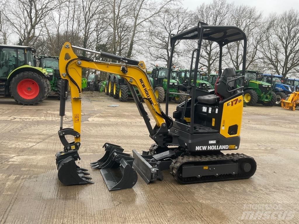New Holland E 17 D Bageri guseničari