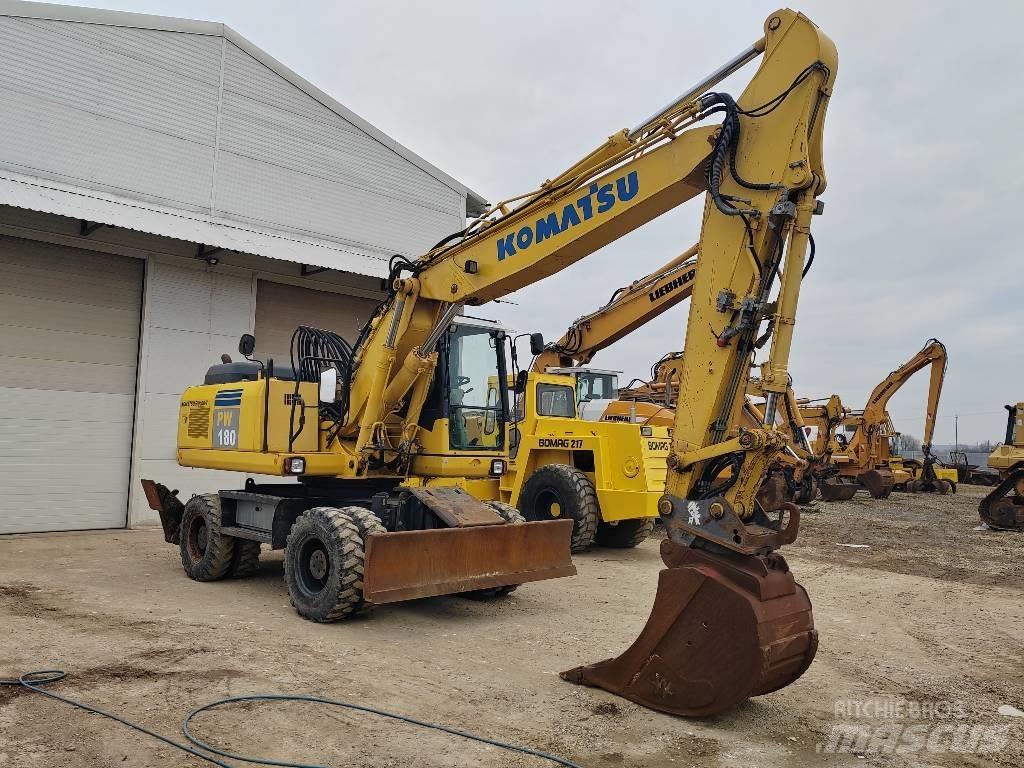 Komatsu PW 180-7EO Bageri točkaši