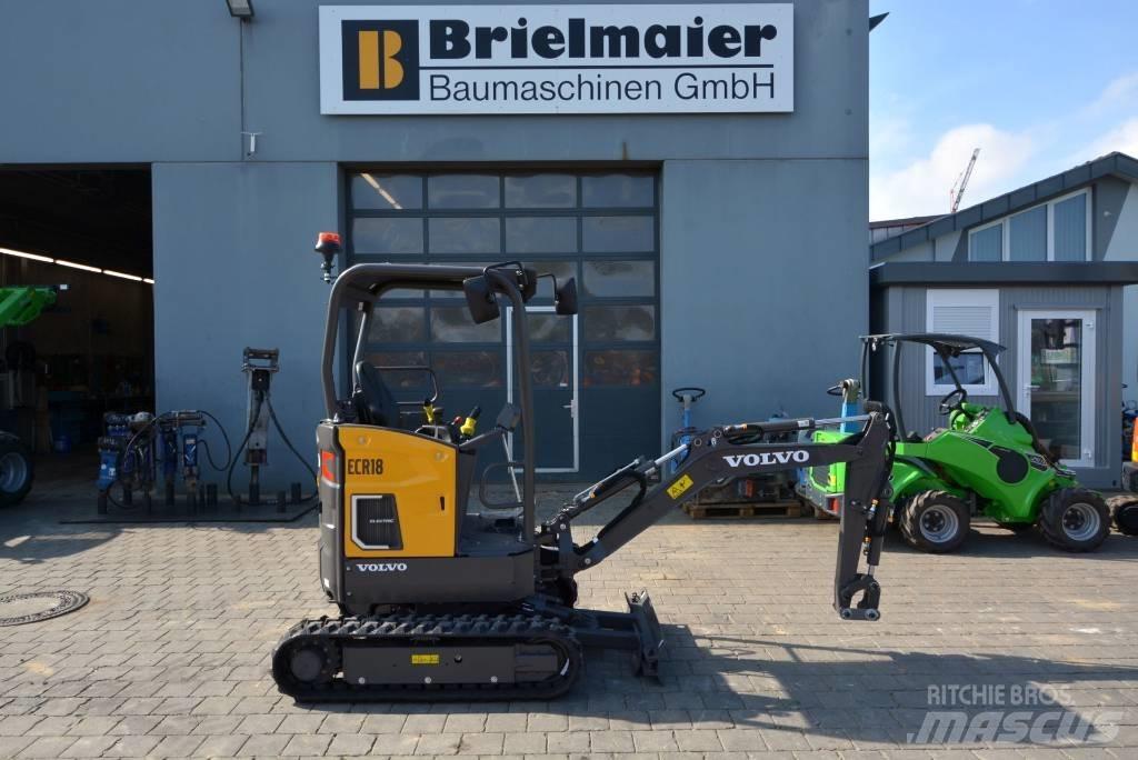 Volvo ECR18 electric Mini bageri < 7t