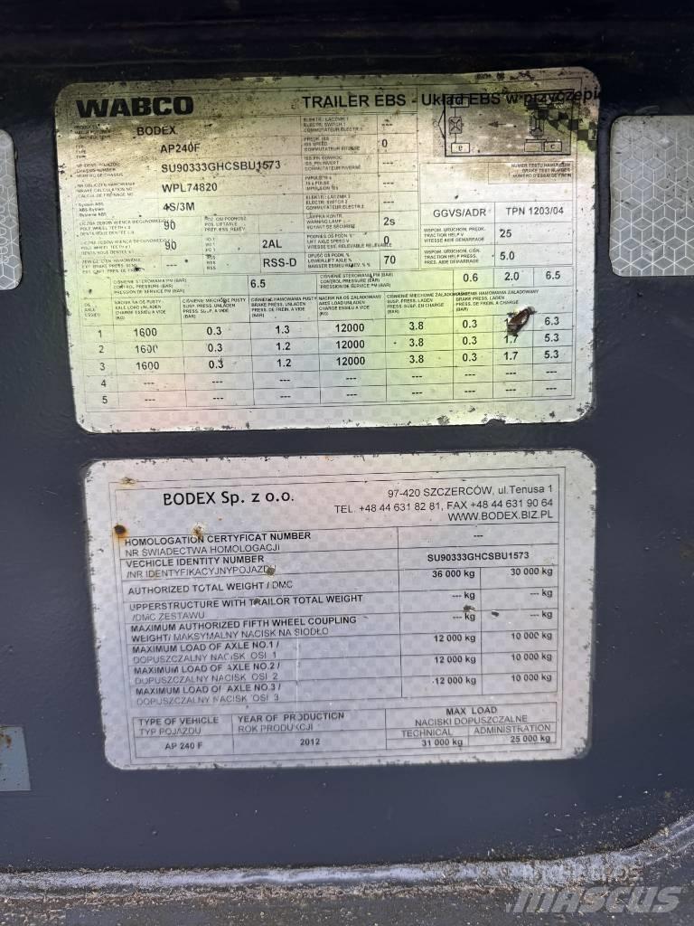 Bodex AP 240 F Prikolice za stabla
