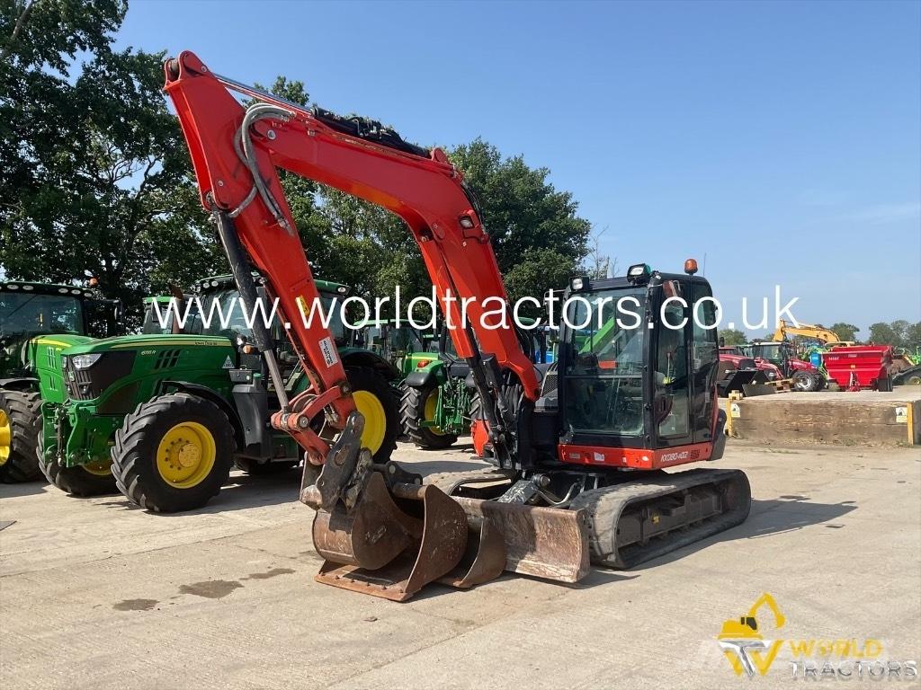 Kubota KX 080-4 Midi bageri 7t – 12t