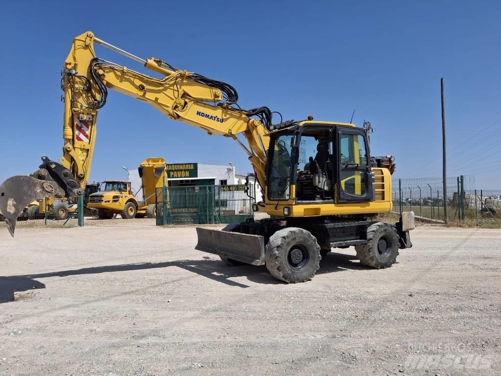 Komatsu PW 148-8 Bageri točkaši