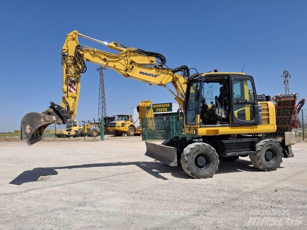 Komatsu PW 148-8 Bageri točkaši