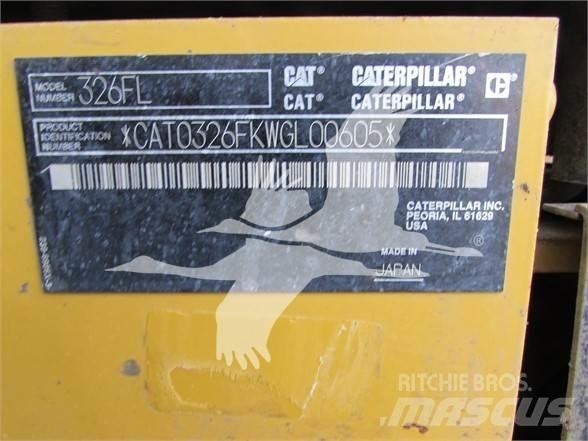 CAT 326FL Bageri guseničari