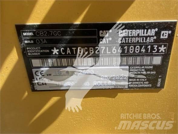 CAT CB2.7 GC Valjci sa jednim bubnjem
