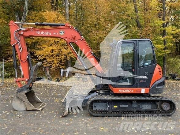Kubota KX080-4 Bageri guseničari