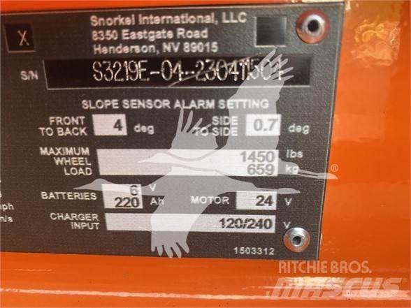 Snorkel S3219E Makazaste platforme