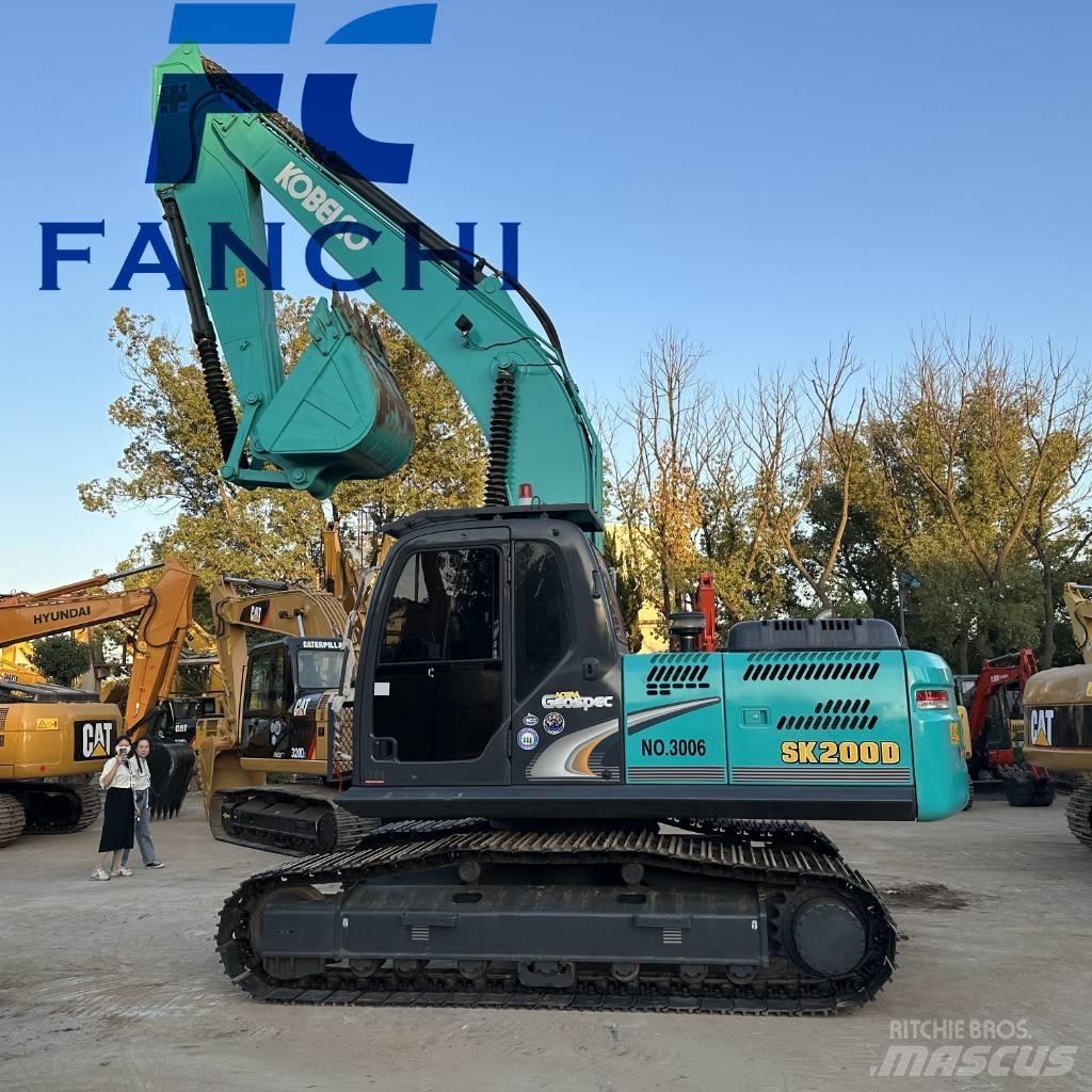 Kobelco sk200D Bageri za prenos primarnih/sekundarnih sirovina