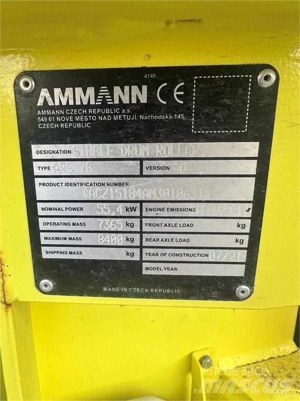 Ammann ARS70 Valjci sa jednim bubnjem