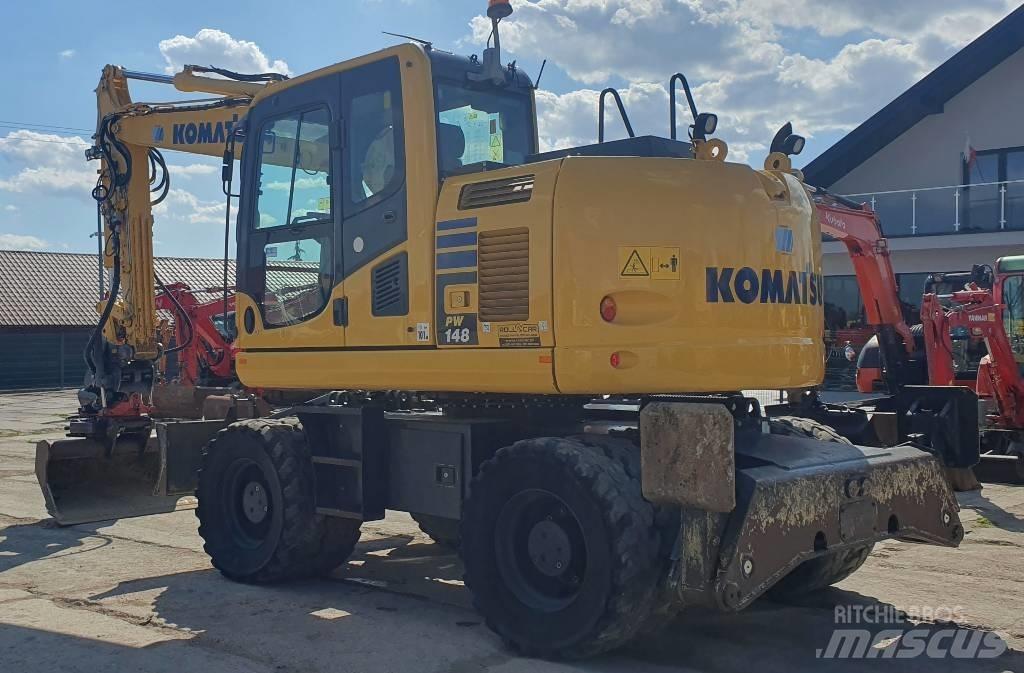 Komatsu PW148-10 Bageri točkaši