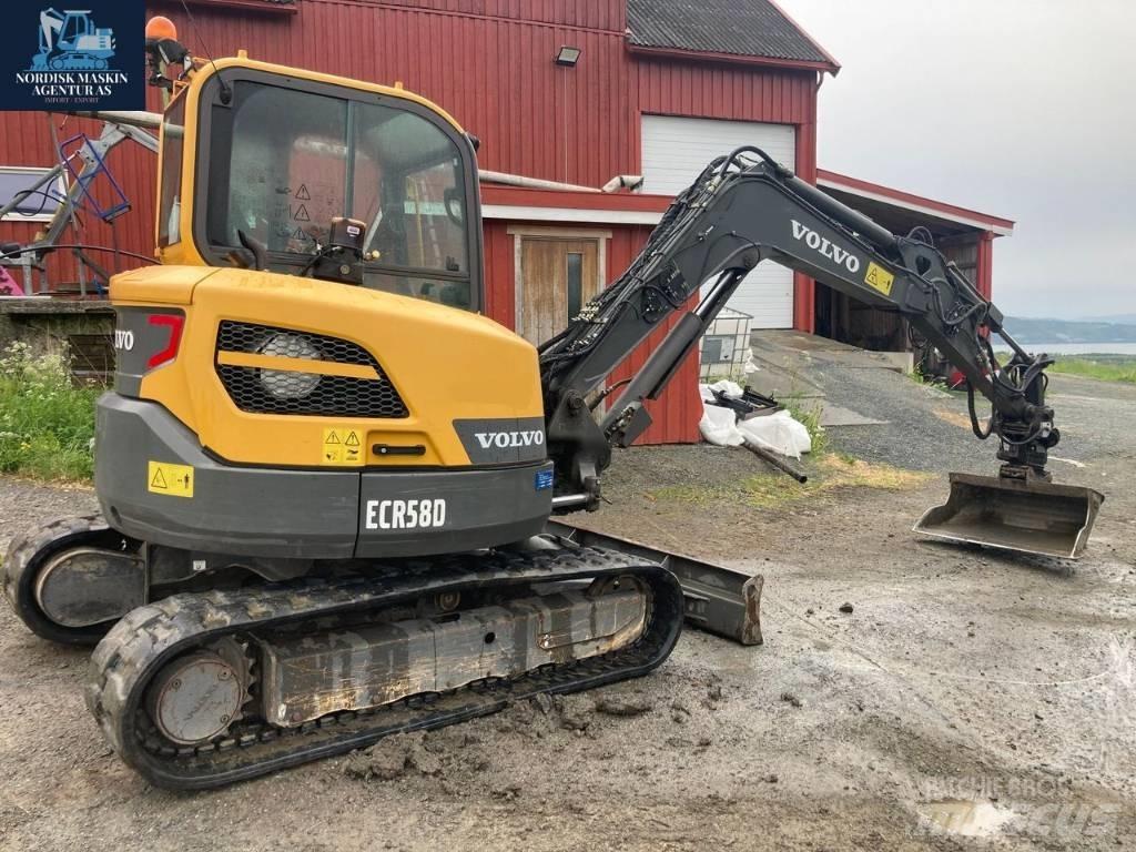 Volvo ECR 58 D Mini bageri < 7t