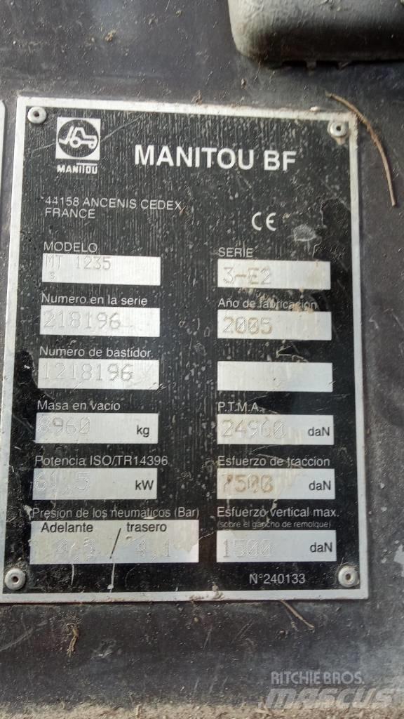 Manitou MT 1235 Teleskopski viljuškari