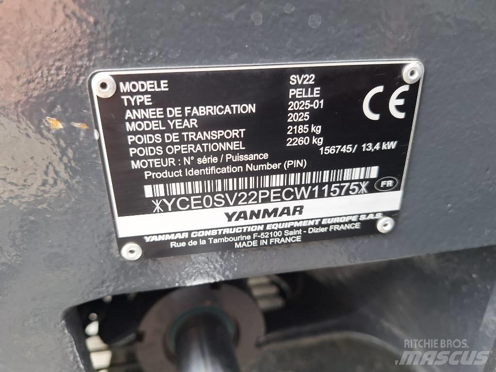 Yanmar SV 22 Mini bageri < 7t