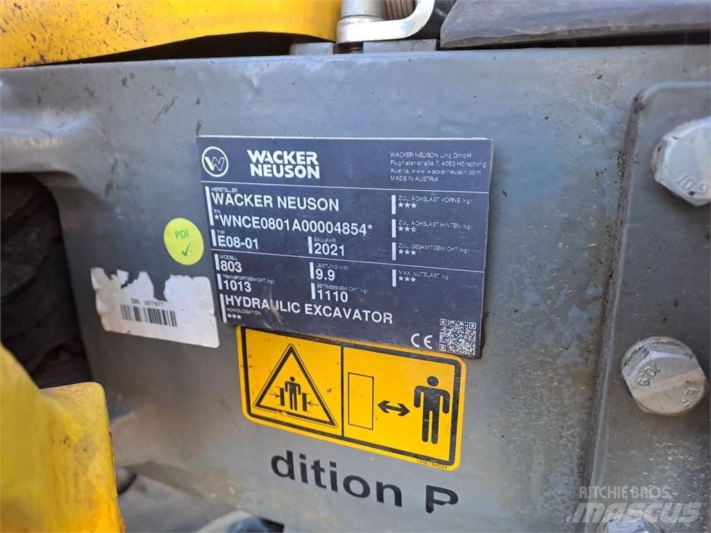 Wacker Neuson 803 Bageri guseničari
