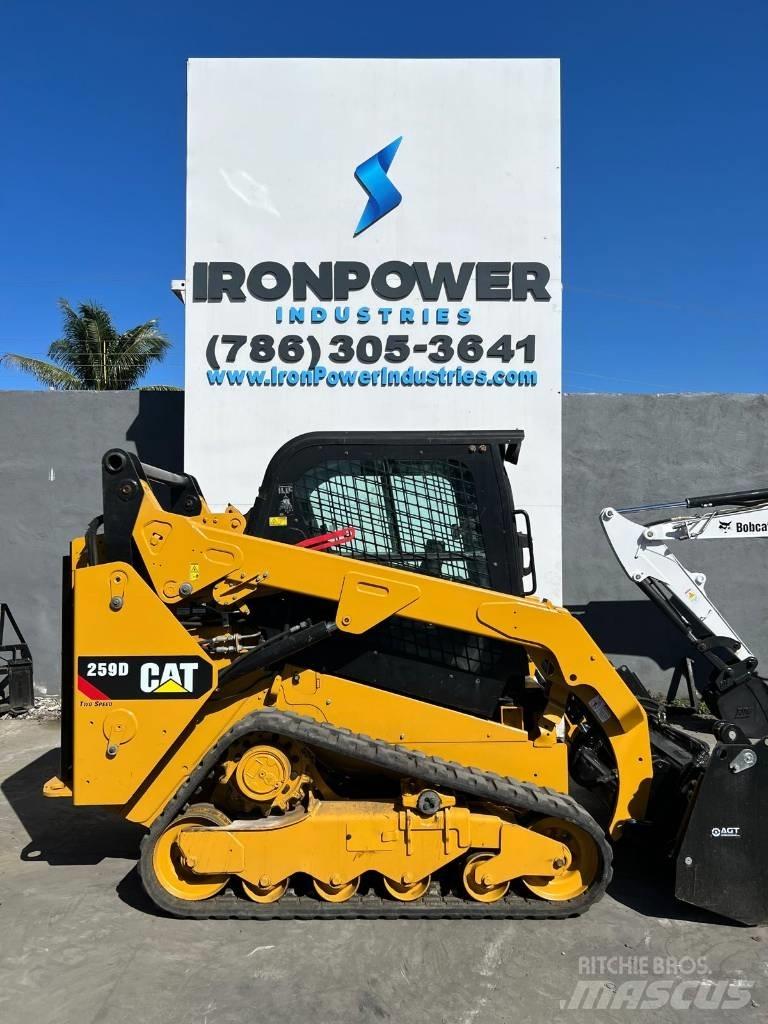 CAT 259 D Skid steer mini utovarivači