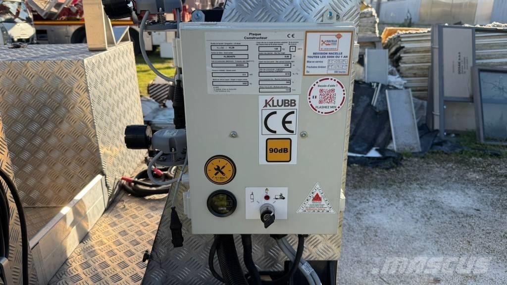 Klubb KL26 Vučne prikolice se podiznom košarom