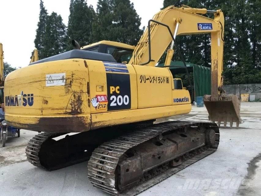 Komatsu PC 200-7 Bageri guseničari