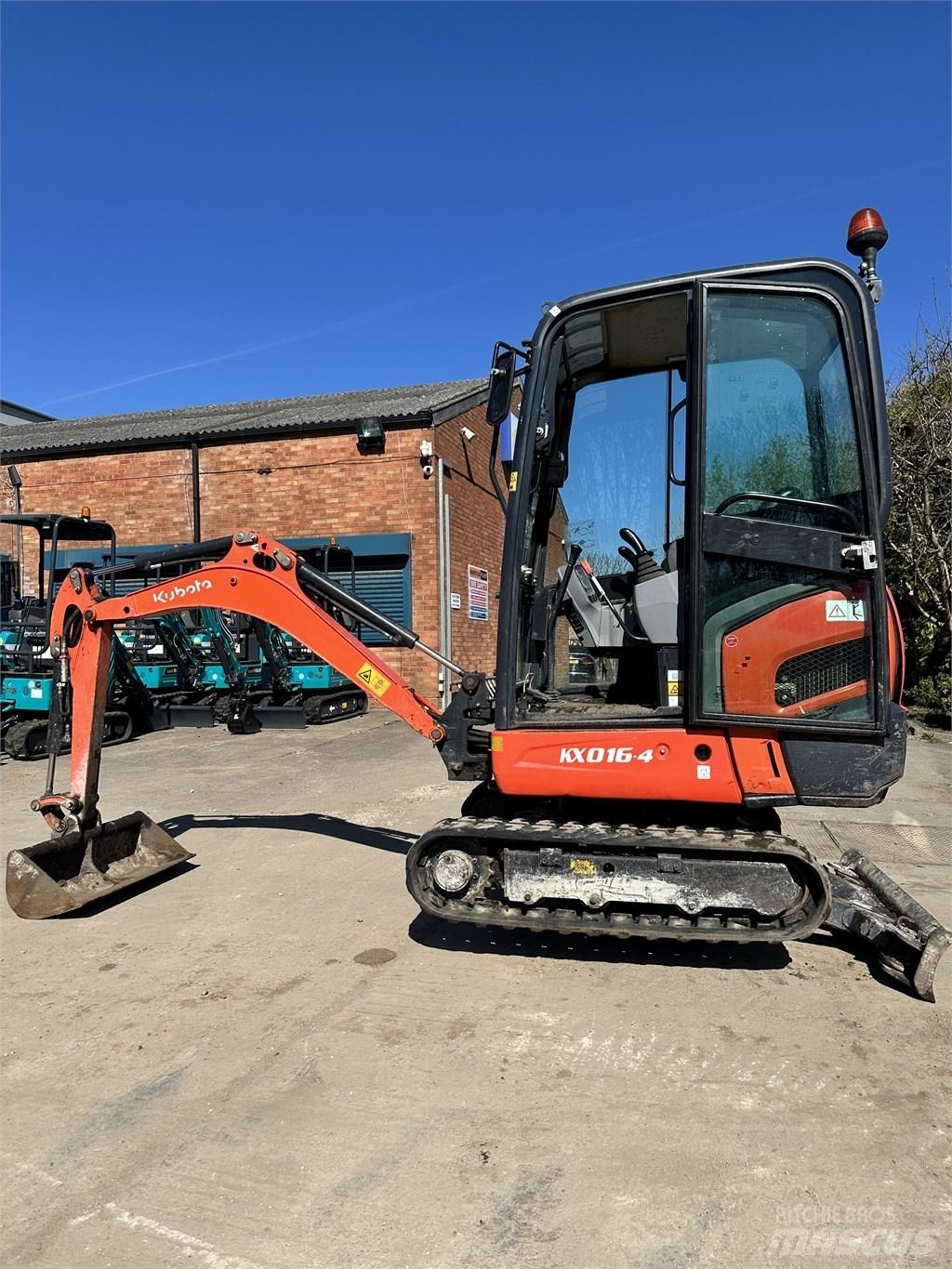 Kubota KX 016-4 Mini bageri < 7t