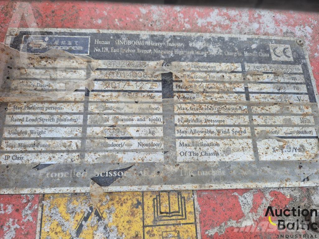 Sinoboom GTJZ0808 Makazaste platforme