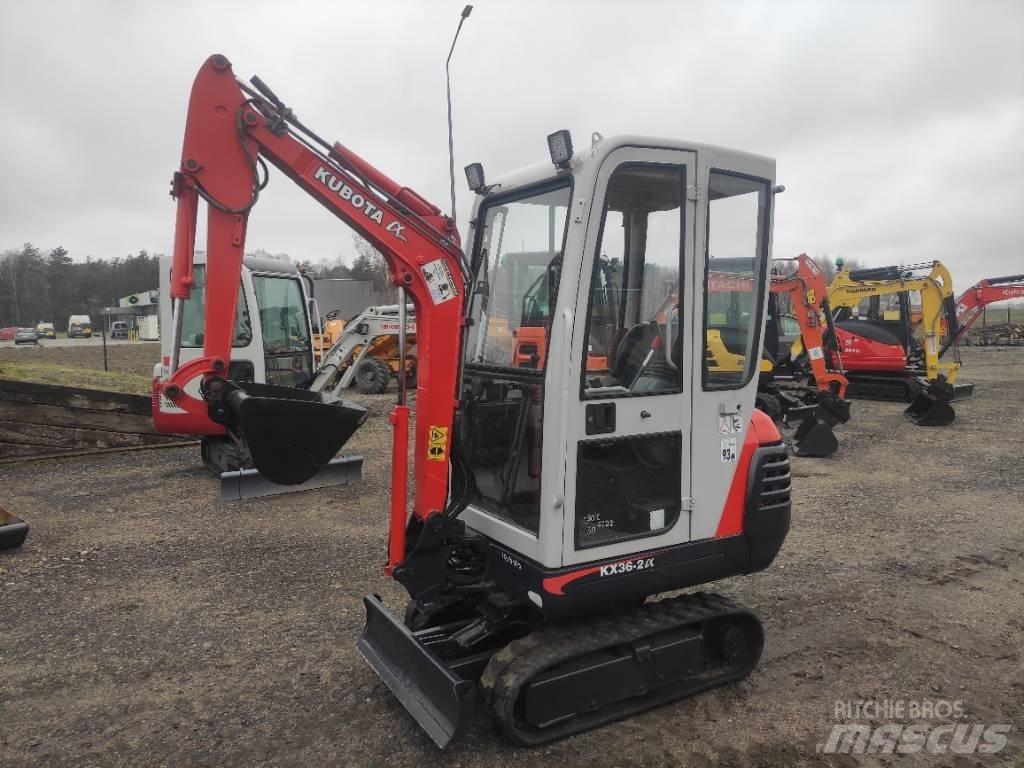 Kubota KX 36-2 alfa Mini bageri < 7t